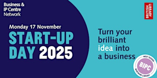 BIPC Start-Up Day 2025 - Worthing Library