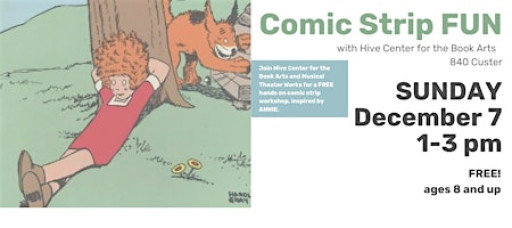 Comic Strip FUN! A Hands-on Workshop at HIve