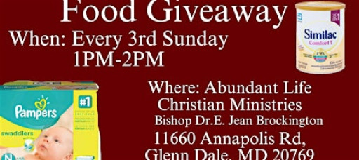 Diaper and Baby Food Giveaway