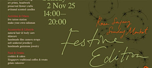 RASA Sayang Sunday Market: Festive Edition