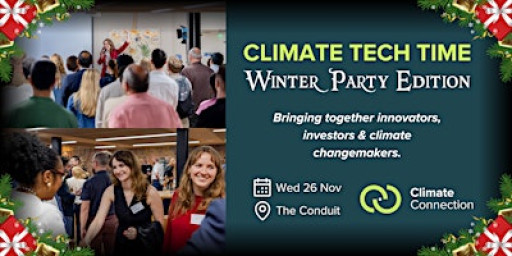 Climate Tech Time: Winter Party Edition