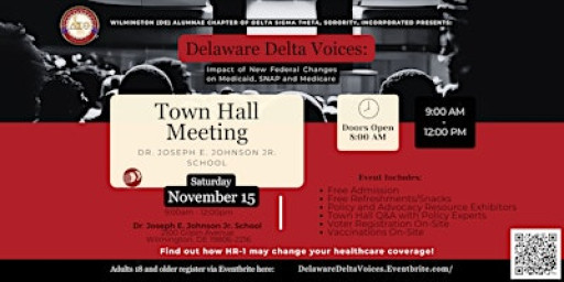 Delaware Delta Voices: Town Hall Meeting