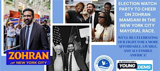 Zohran Mamdani Watch Party