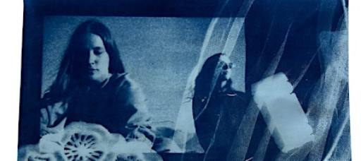 Cyanotype Printing with Wrinkle Ceramics