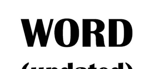 WORD (updated)