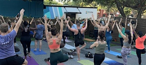 Yogalates; Yoga, Core & Pour; at Outcast Brewery