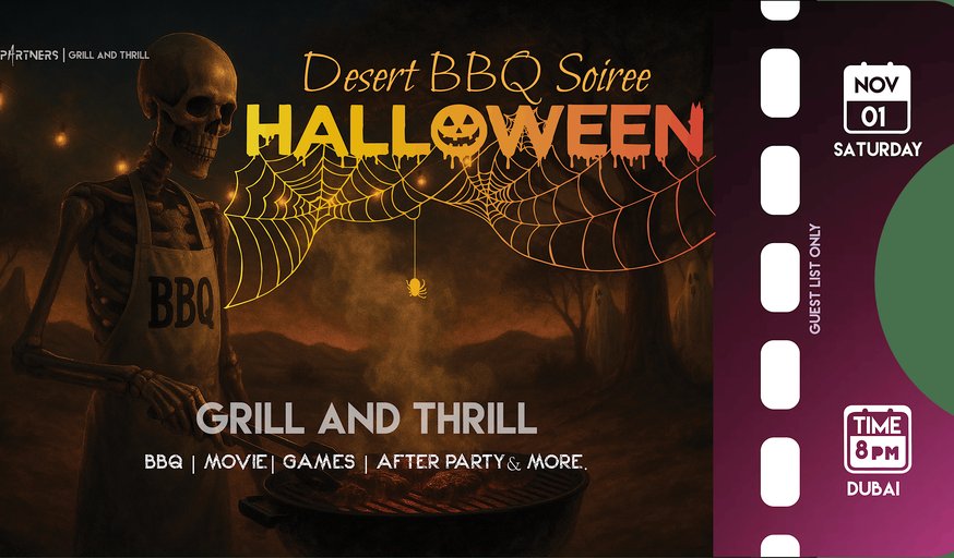 Desert BBQ Soiree | Halloween Edition