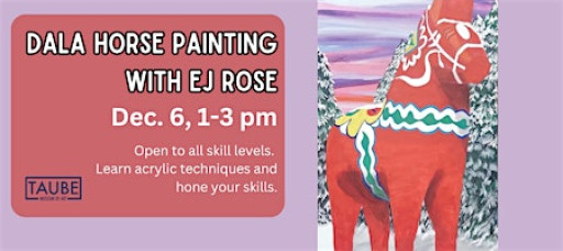 Dala Horse Painting with EJ Rose