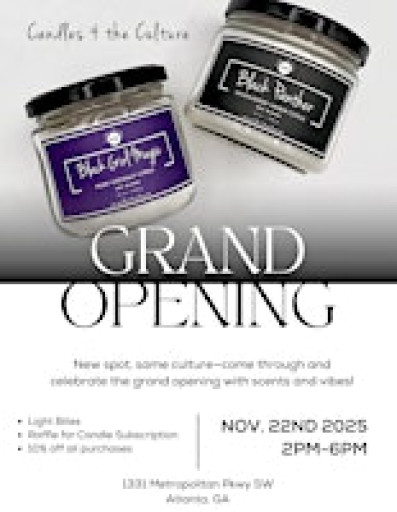 Candles 4 the Culture Grand Opening