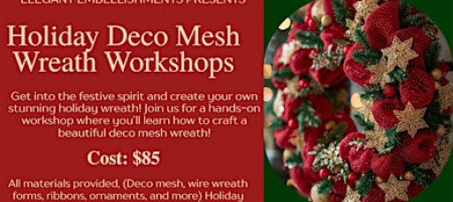 HOLIDAY WREATH MAKING WORKSHOP