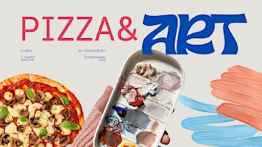Art & Pizza: Special Painting Workshop with Pizza Feast