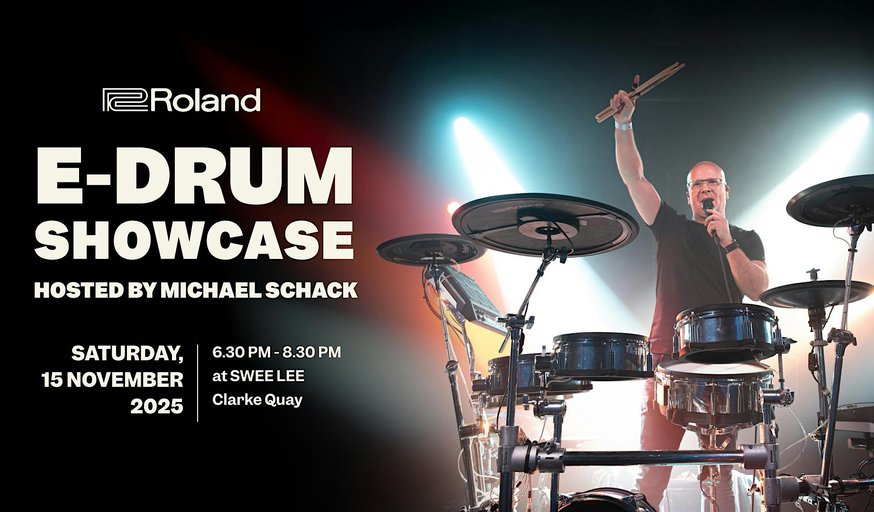 Roland E-Drum Showcase Hosted by Michael Schack