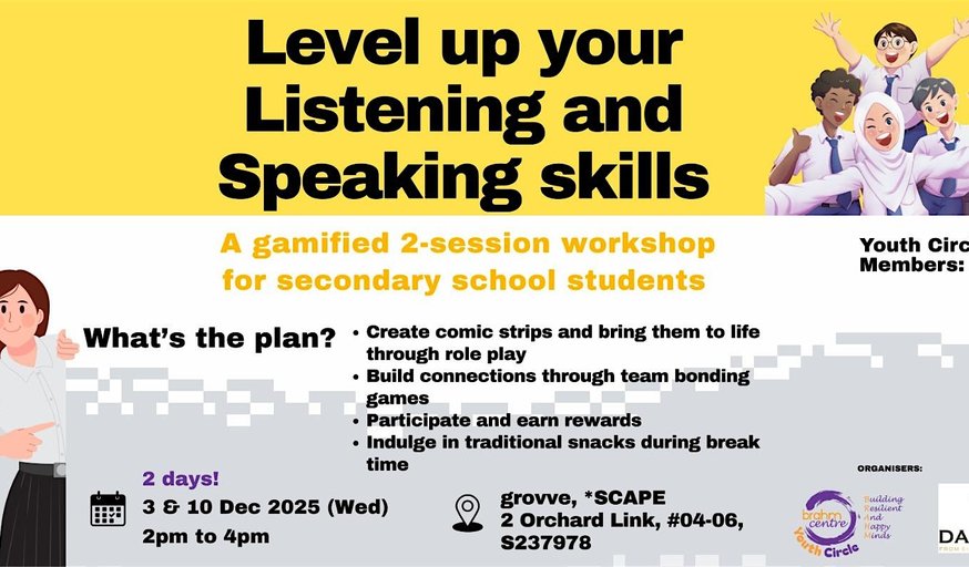 Level Up Your Listening & Communication Skills (13-16 Yr Old)- GS20251203LU