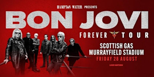 Bon Jovi Concert Trip - Aberdeen To Edinburgh Murrayfield (Return Travel)