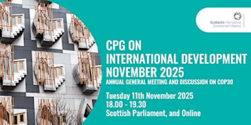 CPG on International Development  (Tues 11th November 2025)