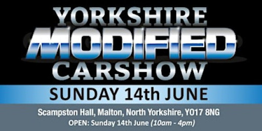 Yorkshire Modified Car Show 2026 - Public Admission & Camping Tickets