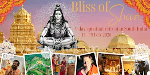South India Spiritual Retreat - Bliss of Shiva - info call