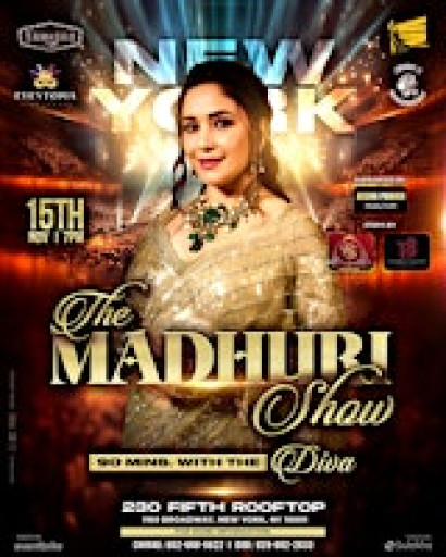 MADHURI DIXIT LIVE IN NEW YORK @230 FIFTH ROOFTOP