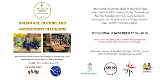 ITALIAN ART, CULTURE AND GASTRONOMY IN LONDON