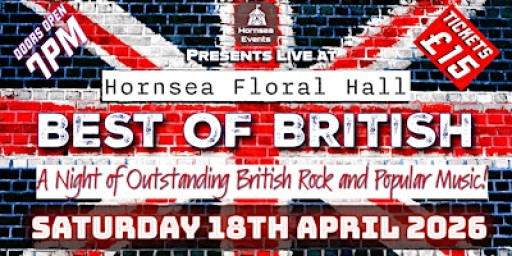 A Night of Outstanding British Rock and Popular Music!