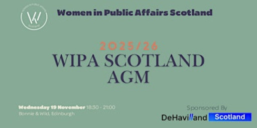 Women in Public Affairs Scotland AGM Networking Event