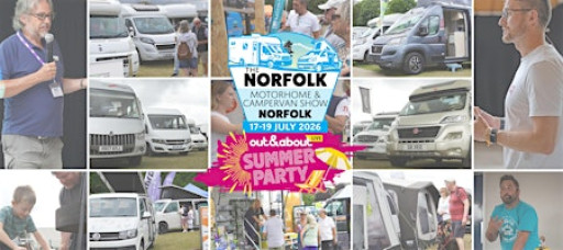 The Norfolk Motorhome & Campervan Show 2026 - Day Tickets