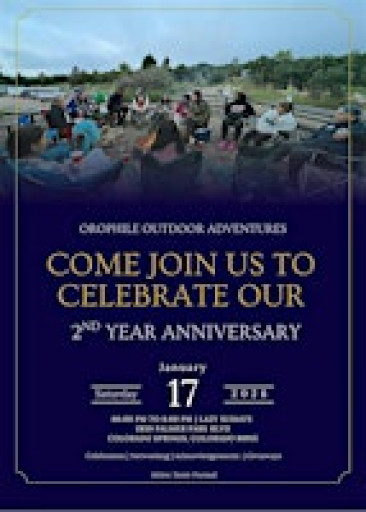 Orophile Outdoor Adventures 2nd Year Anniversary