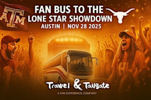 11/28/25 - Dallas Fan Bus to  Lone Star Showdown - Texas A&M vs UT Austin