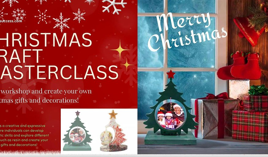 Christmas Crafts - 1/2 day workshop to perfect your gifts