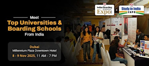 Meet 50+ top universities & boarding schools from India .