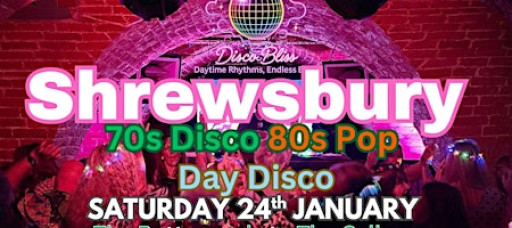 Disco Bliss - 70s 80s Daytime Disco-Shrewsbury- Saturday 24th January