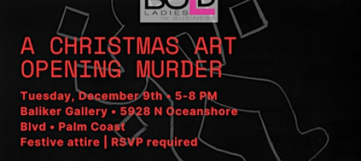 A Christmas Art Opening — Murder at the Gallery