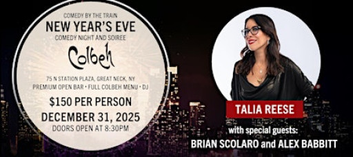 New Year's Eve Comedy Night and Soiree at Colbeh!