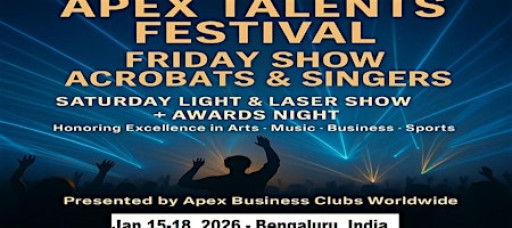Apex Talent Shows in Bengaluru, India