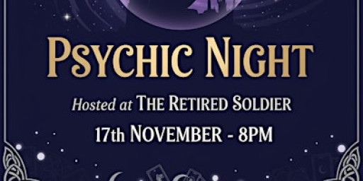 Psychic Night at The Retired Soldier