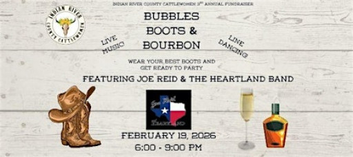 Indian River County Cattlewomen Bubbles, Boots & Bourbon Fundraiser