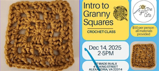 Intro to Granny Squares with The Yarn Arts
