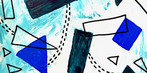 Paint the Colourful 90s on Canvas