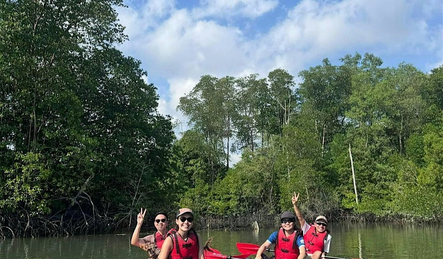 Kayaking @ Pulau Ubin for a charity