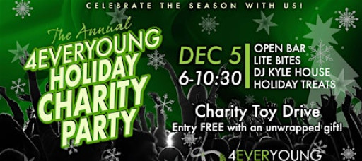 4EVER YOUNG'S ANNUAL HOLIDAY CHARITY PARTY in ATLANTA