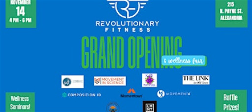 Revolutionary Fitness Grand Opening - Health & Wellness Fair