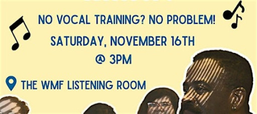 Community Singing Event