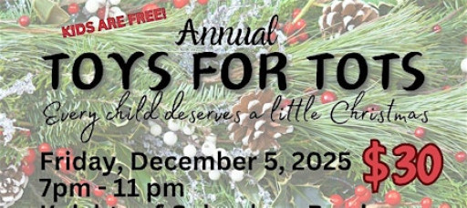 Annual Toys For Tots Charity Event
