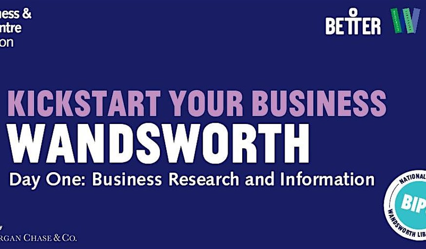 Day 1: Kickstart Your Business - Business Research & Information (IN PERS)