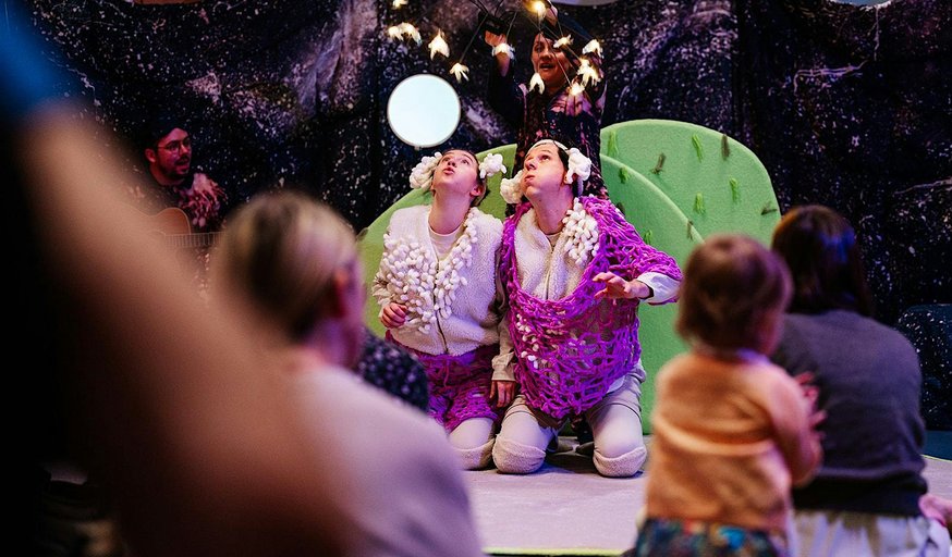 Family Theatre: Counting Sheeps at Worksop Library, 11am