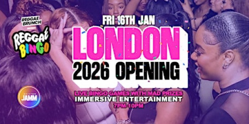 Reggae Bingo - London - Fri 16th Jan