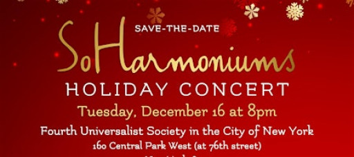 SoHarmoniums Women's Choir:  20th Anniversary Winter Concert