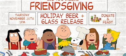 Friendsgiving Holiday Beer + Glass Release