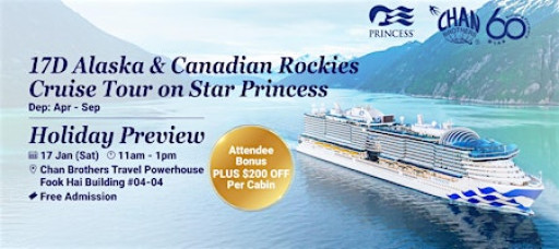 17D Alaska & Canadian Rockies Cruise Tour Holiday Preview