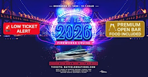 New Year's Eve Fireworks  Cruise San Francisco